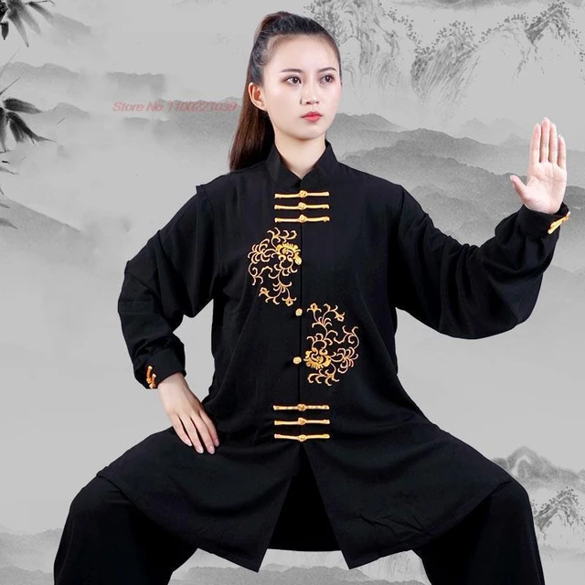 Tai chi uniforms Kung fu Martial arts Wing Chun Suit Wushu Clothes