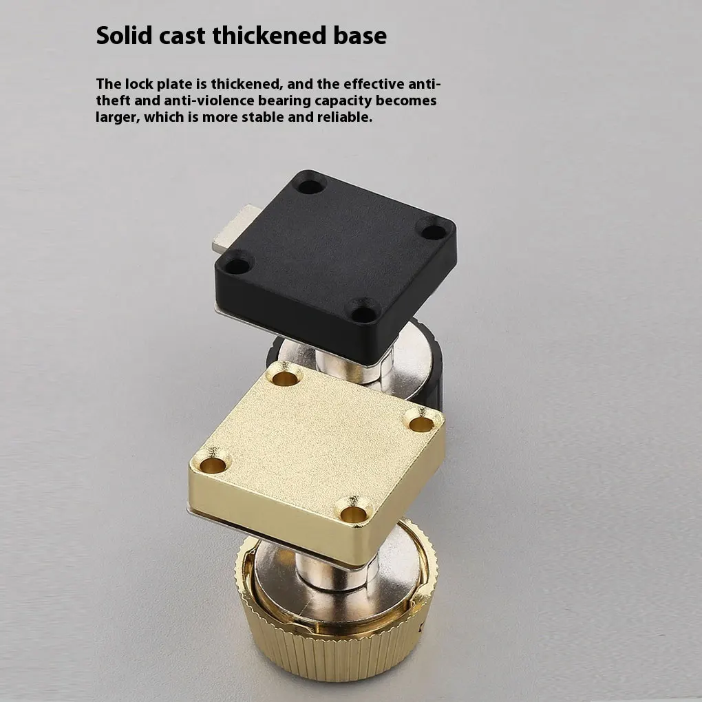 3 Digital Code Combination Cabinet Zinc Alloy Password Locks Cupboard Drawer Cabinet Mailbox Password Locker Automation Cam Lock combination padlock cabinet door lock door lock buckle drawer lock