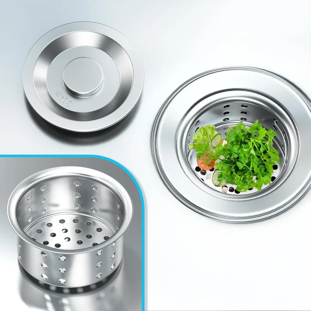 Freestanding Single Bowl Laundry Sink with Hot and Cold Water Plumbing Stainless Steel Sink 6