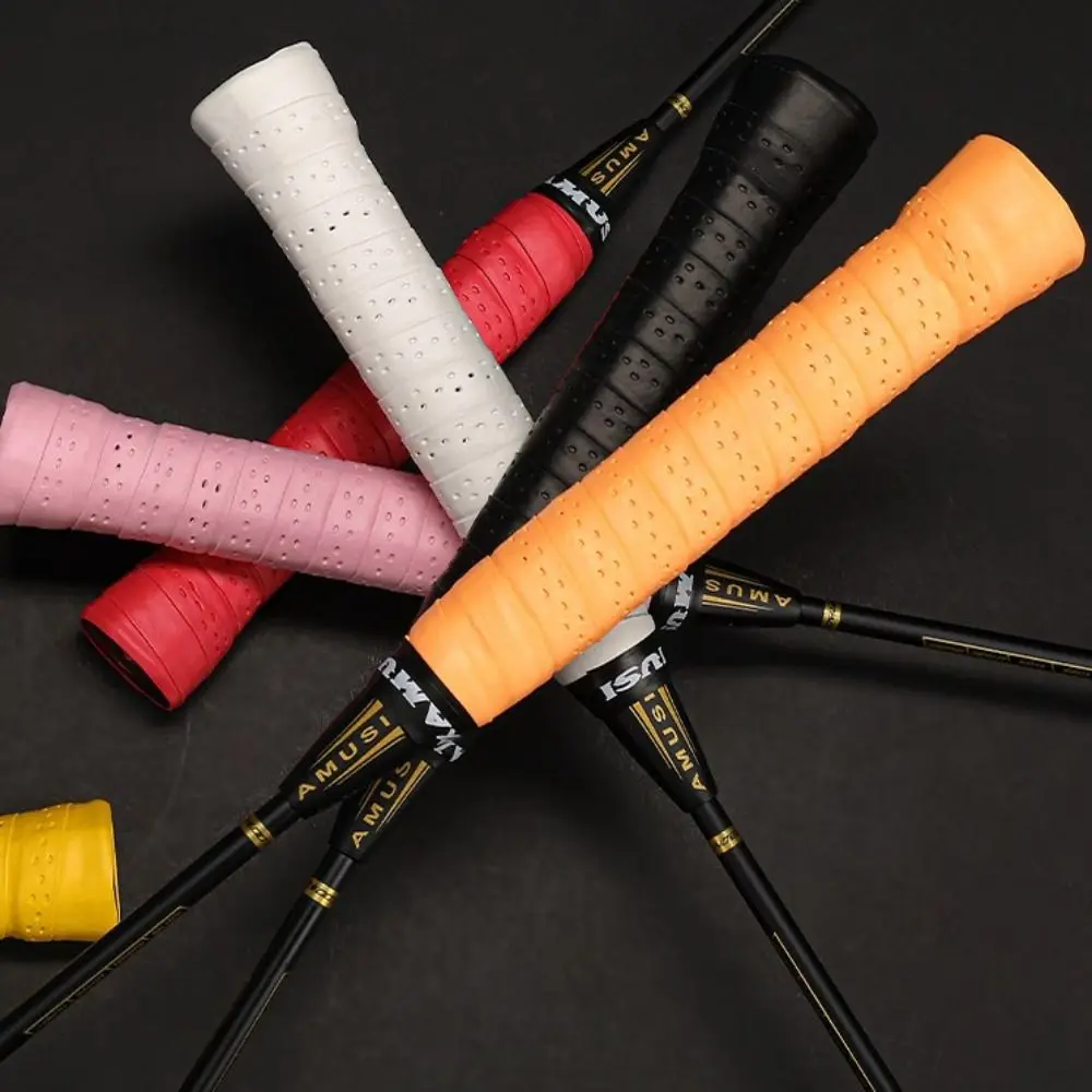 Verdickte Badminton schläger Handtuch griffe rutsch festes schweiß absorbieren des Klebeband für Schläger Angelrute Schleudern Tennis handtuch griffe Werkzeuge – Detail 4
