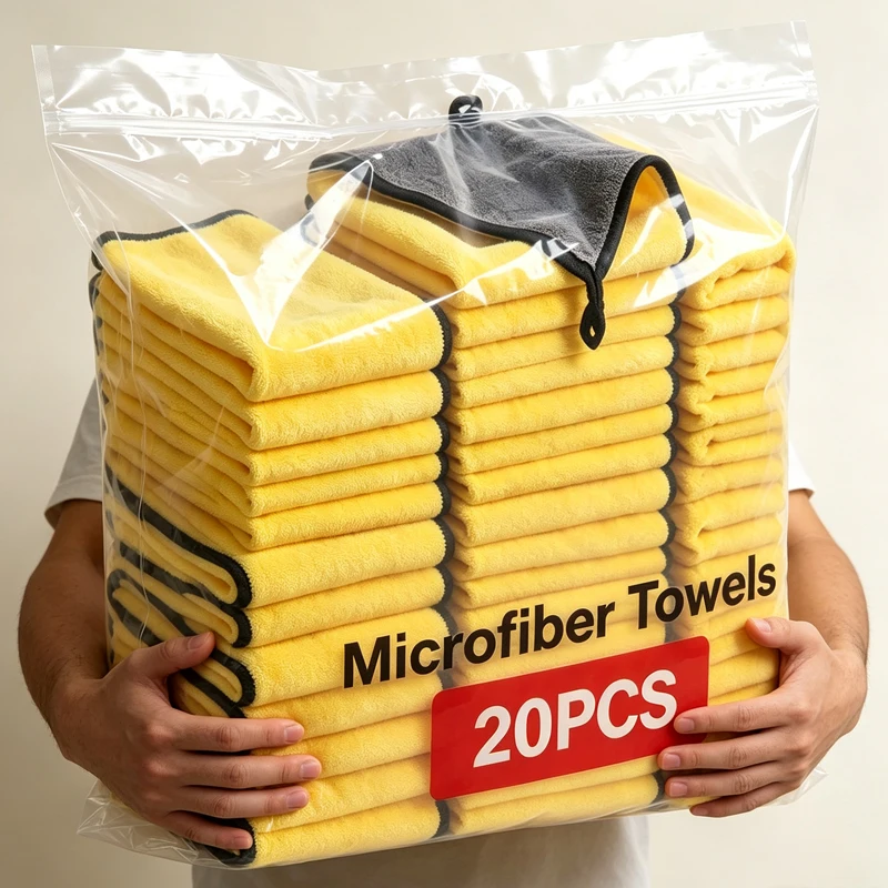 Premium Microfiber Car Detailing & Drying Towel