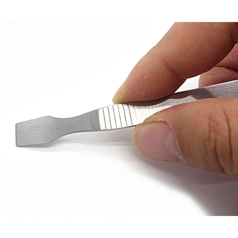 Phone Repair Tools Flux Scraper Metal Spudger Solder Paste Spudger Pure Steel Knife Repair BGA Paver Blade Solder Paste Scraper Opening tools