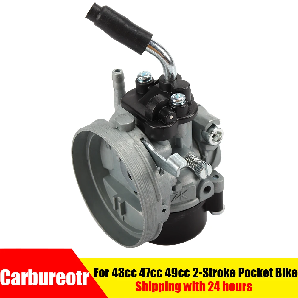 2 Tempi Pocket Bike 14Mm Carburatore 37Cc Raffreddato Ad Acqua Carb Per 43Cc 47Cc 49Cc Mini Pocket Motorizzato Dirt Pit Bike Atv Quad