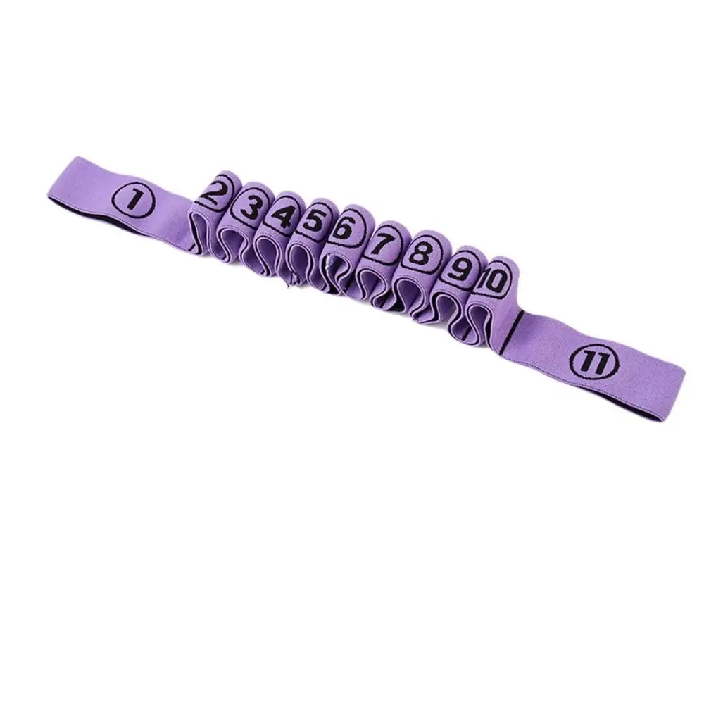11 Grid Yoga Resistance Band Elastic Crossfit Exercise Fitness Resistance Bands Textile Cotton Yoga Training