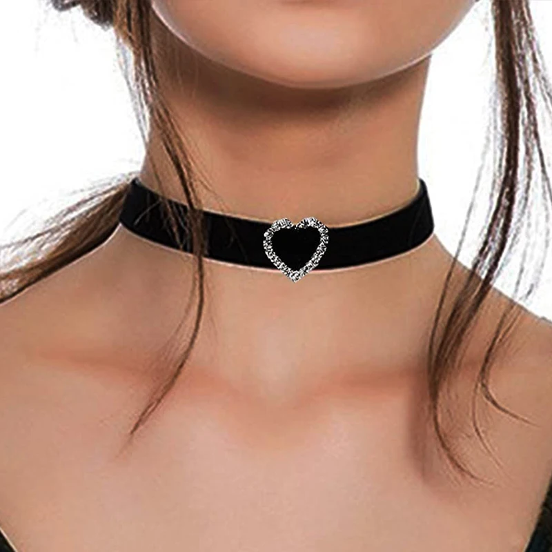 Chokers Fashion Sexy Wide Metal Collar Choker Necklaces For Women
