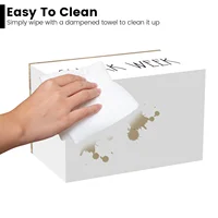 Cotton Pads Storage Box Wood 3-Grid Cotton Pads Tampon Storage Holder Multifunction Cotton Swab Cosmetic Bathroom Organizer 2