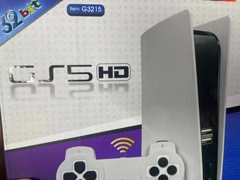 Giochi 200 integrati a 32 bit Console per videogiochi retrò per mini TV PS5 Stazione di giochi classica gamepad wireless Uscita HD