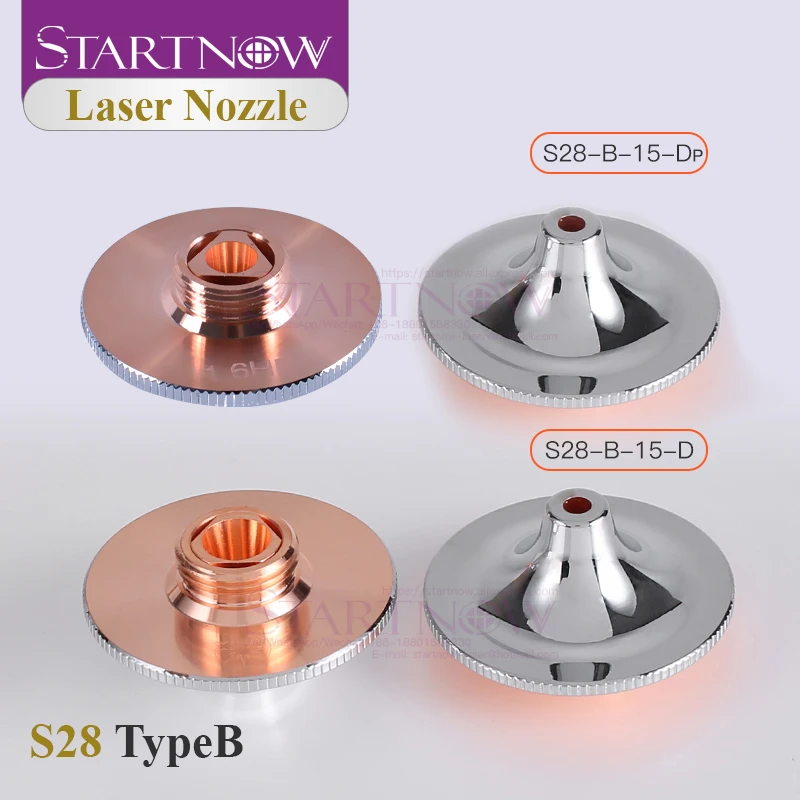 Startnow HSG Sonic Laser Nozzle Dia.28mm For Precitec Penta Fiber Machine Welding Parts High Speed WSX Laser Cutting Nozzles