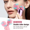Electric Face Massager 3D Roller Facial Lifting Cleansing V-face Moisturizer Essence Absorption Instrument Skin Care Device 2