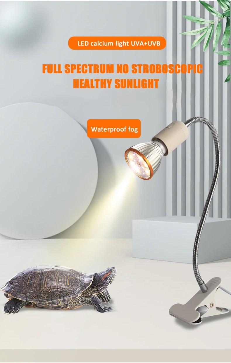 Title 1, 2023 Full Specstrum UVB Reptile Light Bulb LED...