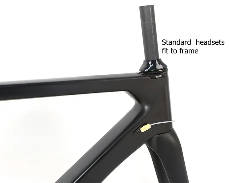 700c Carbon Fiber Gravel Road Bike Frameset Thru-axle 12*142mm
