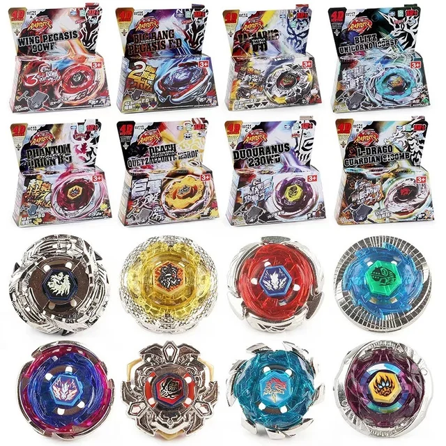 Fusion 4D Fury Metal Spinning Top System Battle Gyro With Launcher Master Rapidity Toy Christmas Gift 2