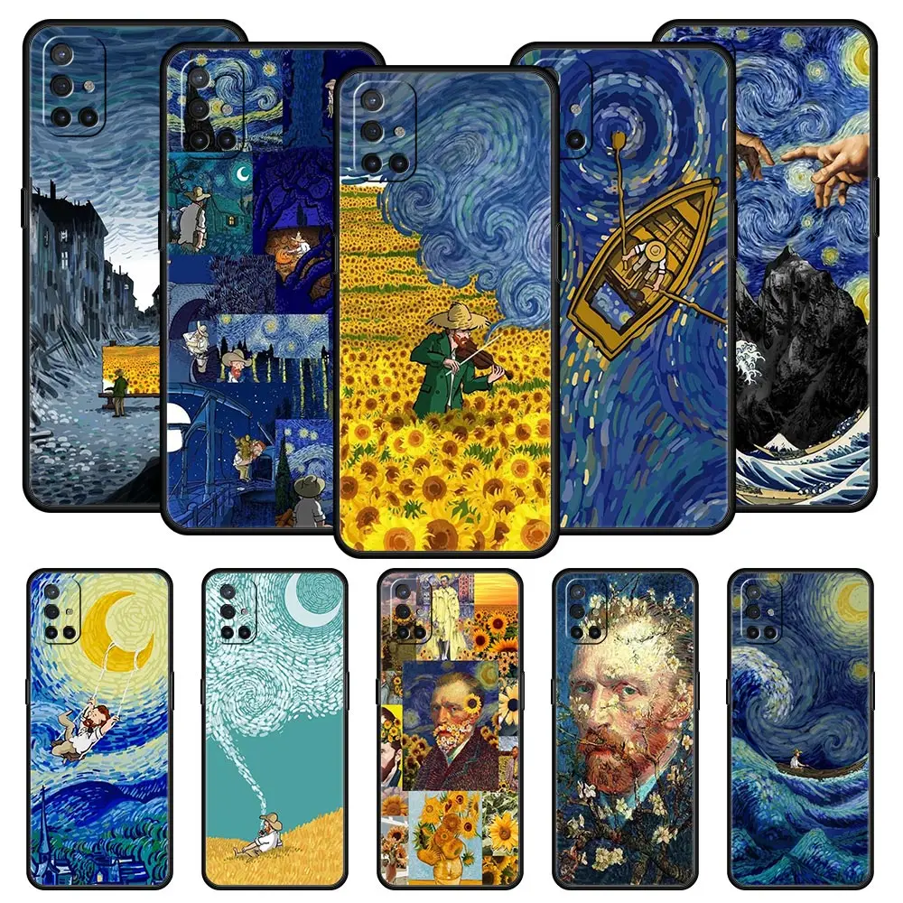 Art Aesthetic Van Gogh Starry Night Phone Case Cover