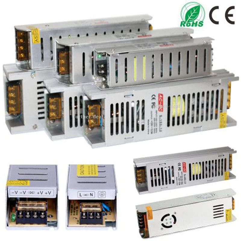 SCOOYUCK AC 110V/220V A CC 5V 5A 25W Fuente De Alimentación De