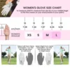 Women's Golf Gloves Left Hands 1 Pair,Non-Slip Golf Gloves Leather Breathable,Both Handed rain hot Golf Accessories 6