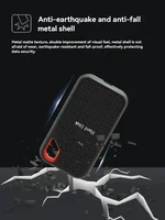 ฮาร์ดไดรฟ์ความเร็วสูง 1TB ฮาร์ดดิสก์ภายนอก 2TB ฮาร์ดไดรฟ์แท้ 128TB USB3.1 แบบเสียบใช้งานได้ทันที SSD สำหรับพีซี/แล็ปท็อป/แมค/โทรศัพท์ 5