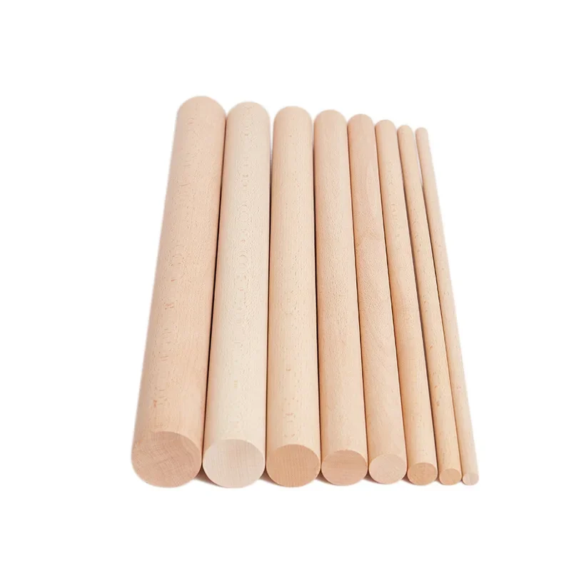 Wooden Craft Sticks Bulk, Wood Sticks for Crafts, Wooden Sticks