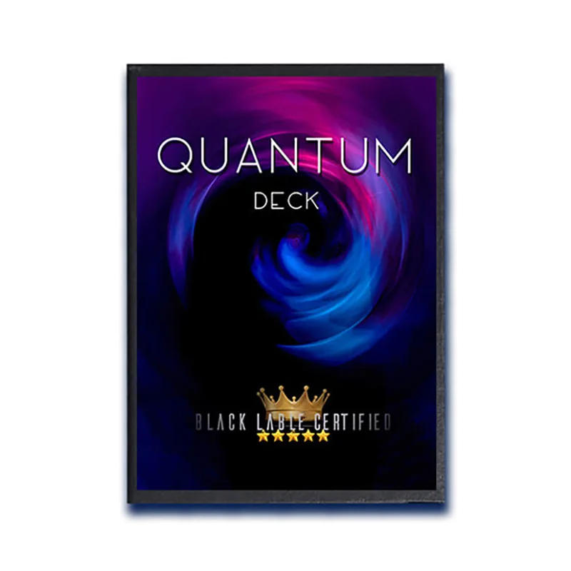 Quantum Deck (Gimmicks and Instructions) Craig Petty Magic Tricks Card Magia Magician Close Up Illusions Gimmick Mentalism Props alpha deck cards and online instructions by richard sander card magic tricks magician close up illusions mentalism decks magia