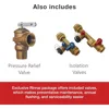 RX199iN Condensing Smart Sense Natural Gas or Propane Tankless Water Heater, Indoor or Outdoor Water Heater 5