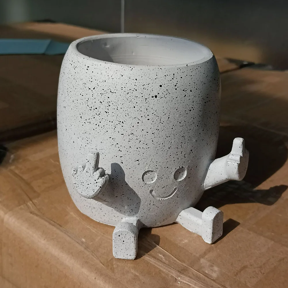 Funny Mini Cute Flower Planter 4
