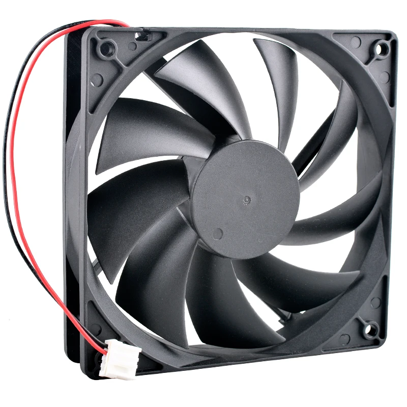 DC12V 0.20A 2 linhas 1200rpm Ventilador silencioso