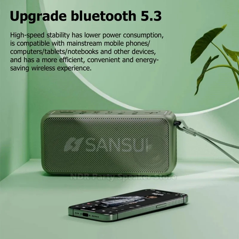 スピーカー・ウーファー SANSUI Bluetooth Speaker with AM/FM $_57.JPG?set_id=880000500F