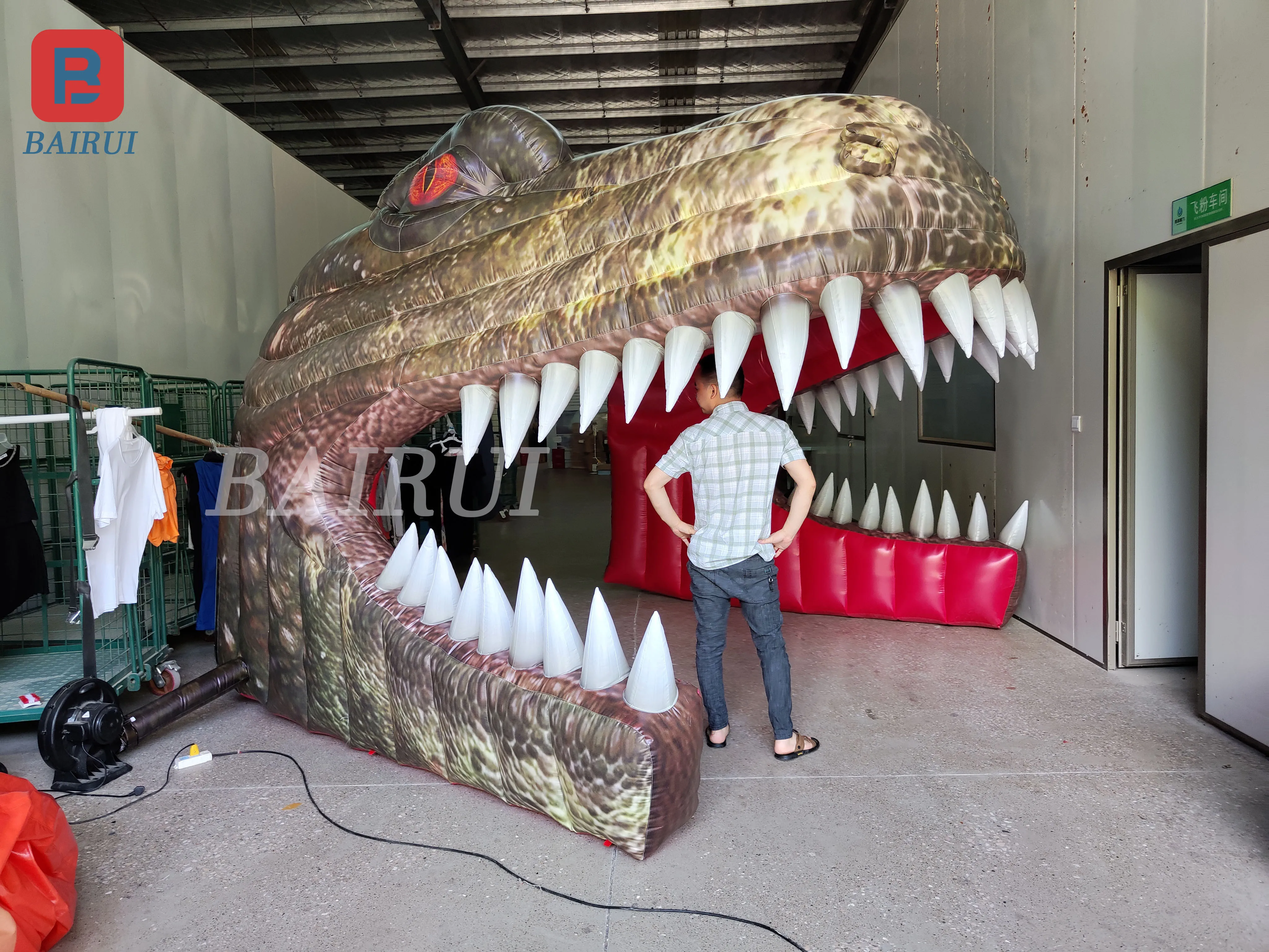 

Giant inflatable Dinosaur Jurassic Arch model shopping mall playground bar theme advertising decorations festival decorations