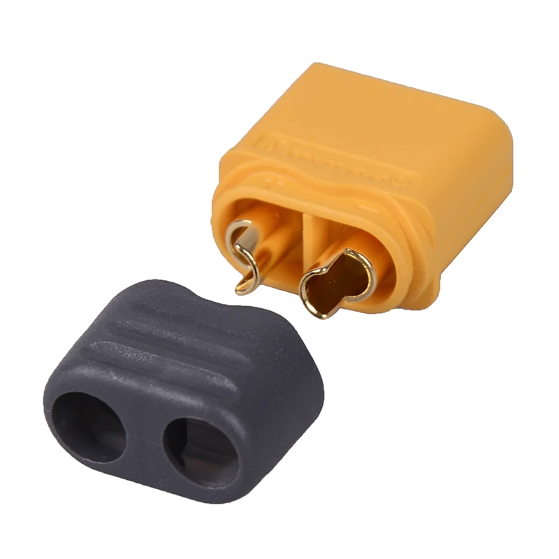 Connecteur XT60H Mâle/Femelle 60A Cuivre Or pour RC