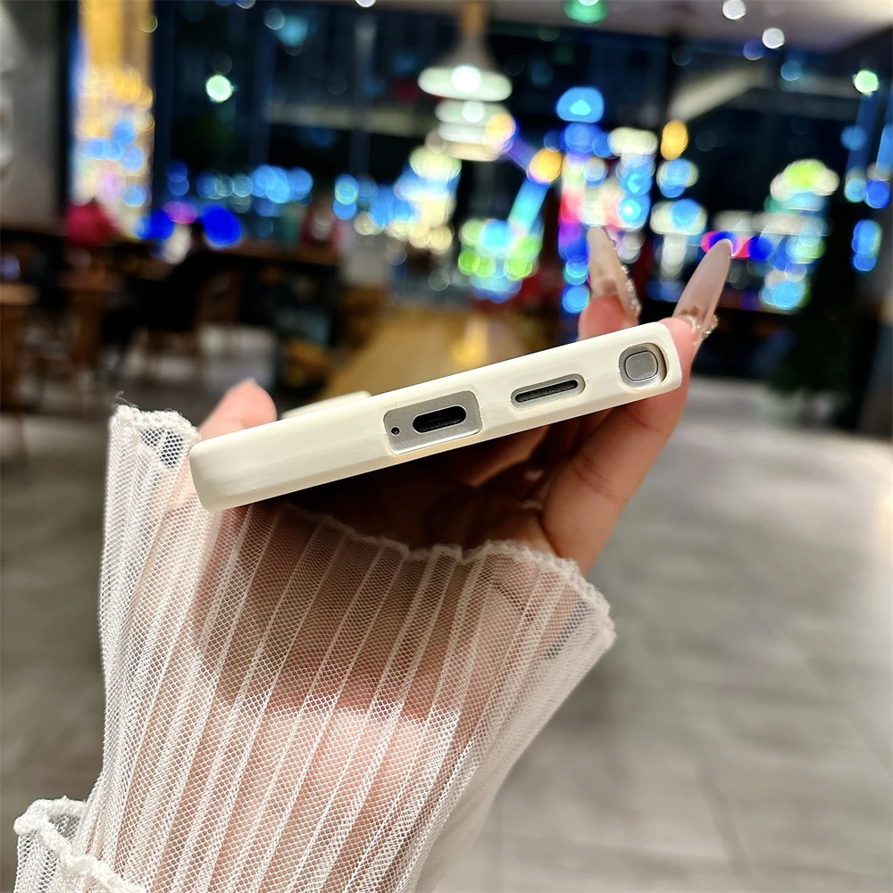 Liquid Silicone Magnetic Case for Wireless Charging - Matte Soft Cover