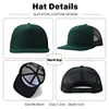 SLECKTON Custom Embroidery Logo Baseball Cap Brand Design Picture Print Mesh Cap Trucker Hat Mens Cap Unisex Wholesale 2