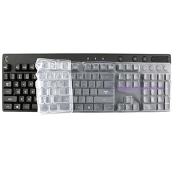 Silicone Protector Keyboard Cover - Clear Black Pink (Clear for G610 G810)
