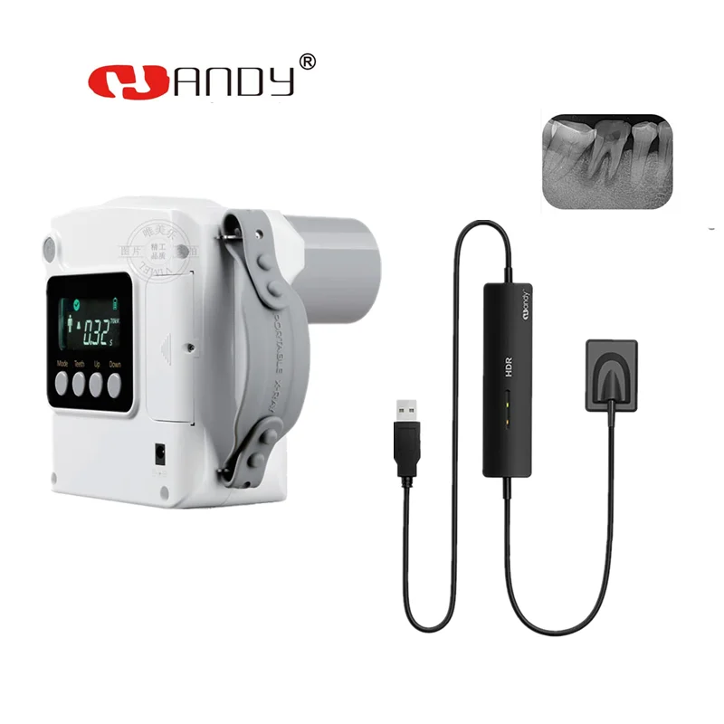 Handy Dental Portable X Ray Camera With HDR 500A CMOS Digital X Ray Intral oral RVG Imaging