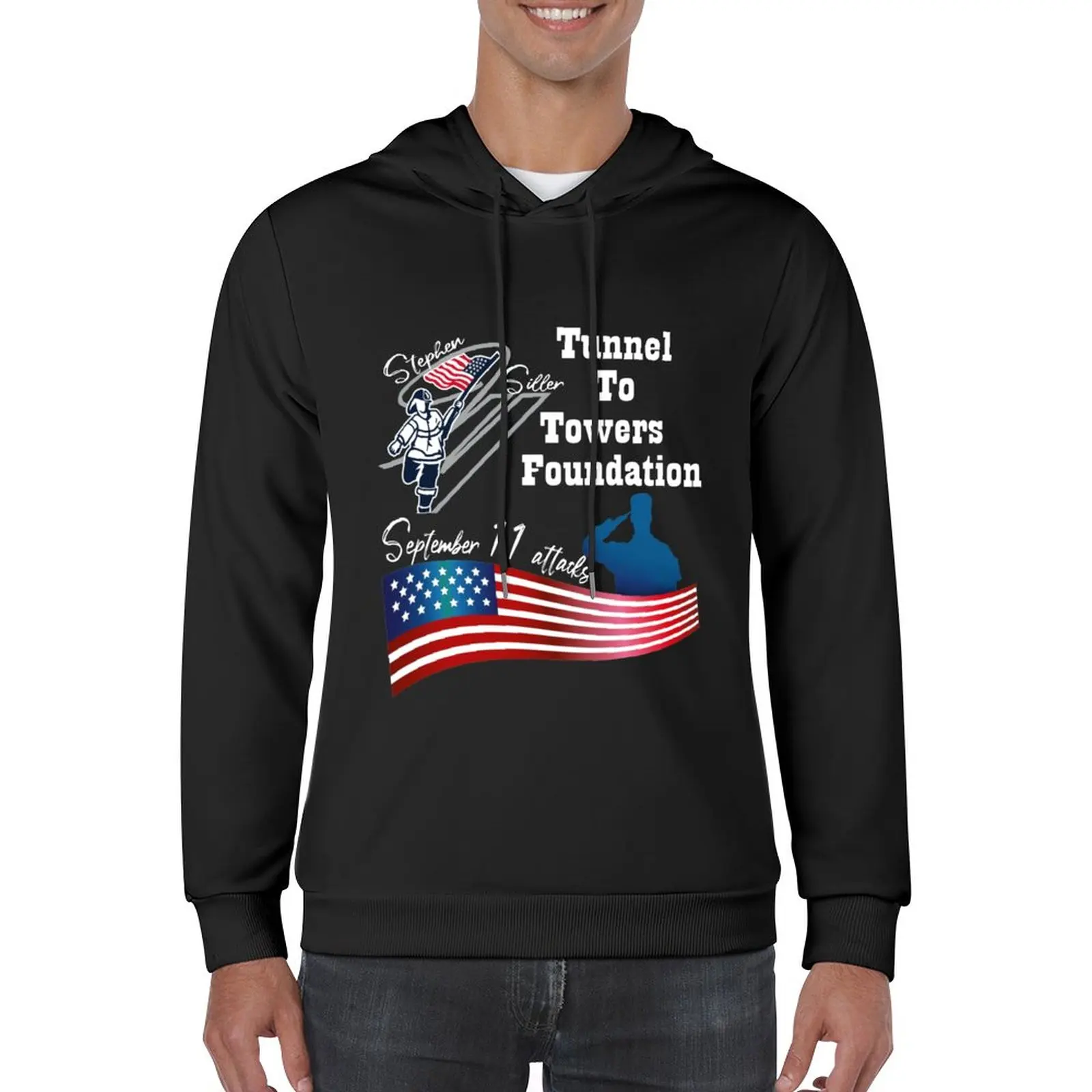

New Stephen Siller Tunnel to Towers Foundation Pullover Hoodie winter clothes men clothes men clothing graphic hoodie