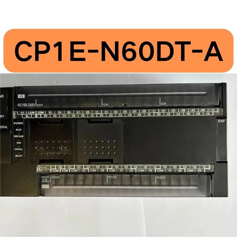 

The second-hand CP1E-N60DT-A PLC controller tested OK and its function is intact