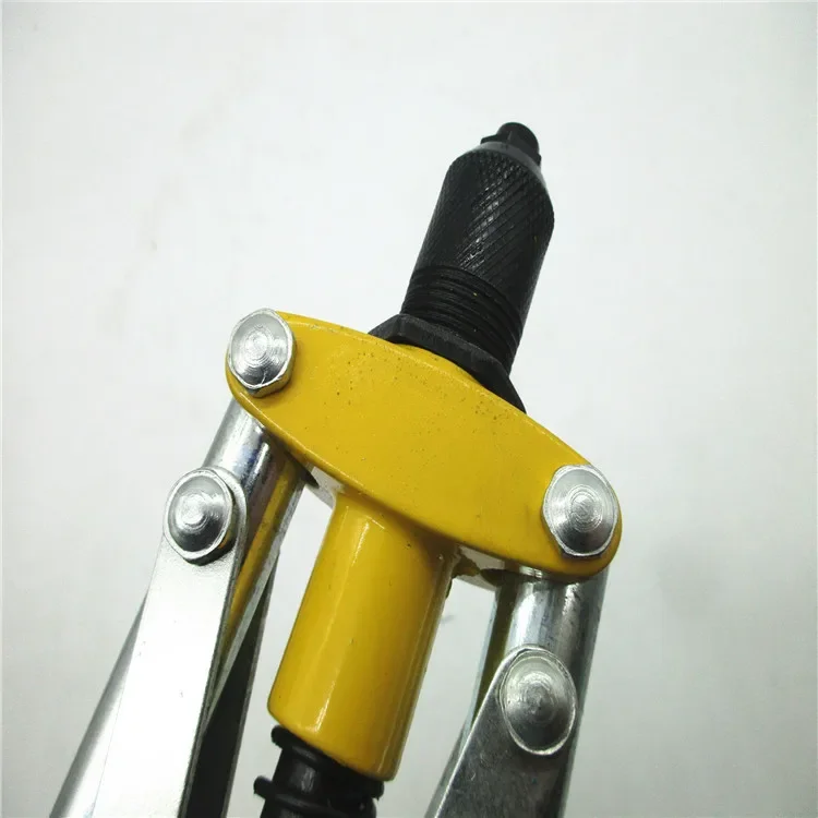 Single and Double Handle Manual Core Pulling Riveting Nail Gun Riveting Gun Heavy Duty 450mm Inlet Size 1inch 2