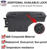 2Pcs Lockable Truck Bed Storage Box Toolbox, Compatible with 2017-2023 Ford F250 F350 Super Duty 17-23, Left Driver + Righ 2