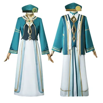 Sumeru Akademiya Cosplay Genshin Impact Costume Akademiya Uniforme scolastica Darshans Amurta Rtawahist Haravatat Kshahrewar Abiti