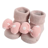 Cute Cartoon Cotton Socks Cute Plush Cartoon Decoration Fashionable And Cute Simple And Sweet Baby Non-skid Socks 3