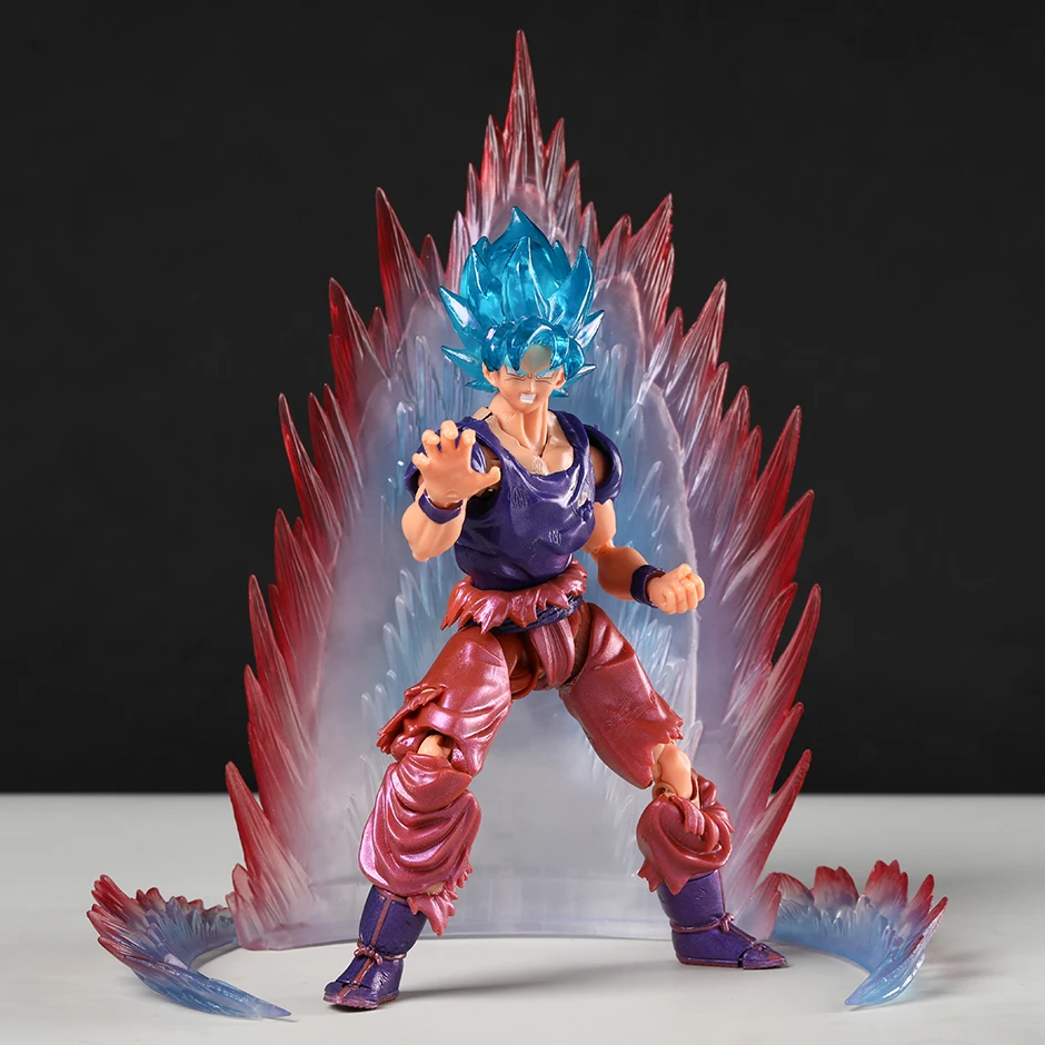 

DragonBall Demoniacal Fit Possessed Horse Shining Soul (Blue Goku Kaio Ken) Action Figure