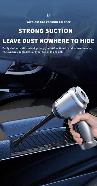 Staubsauger für Auto drahtlose tragbare Staubsauger Reinigungs maschine Auto  Zubehör Haushalts gerät elektrische Geräte für Auto - AliExpress