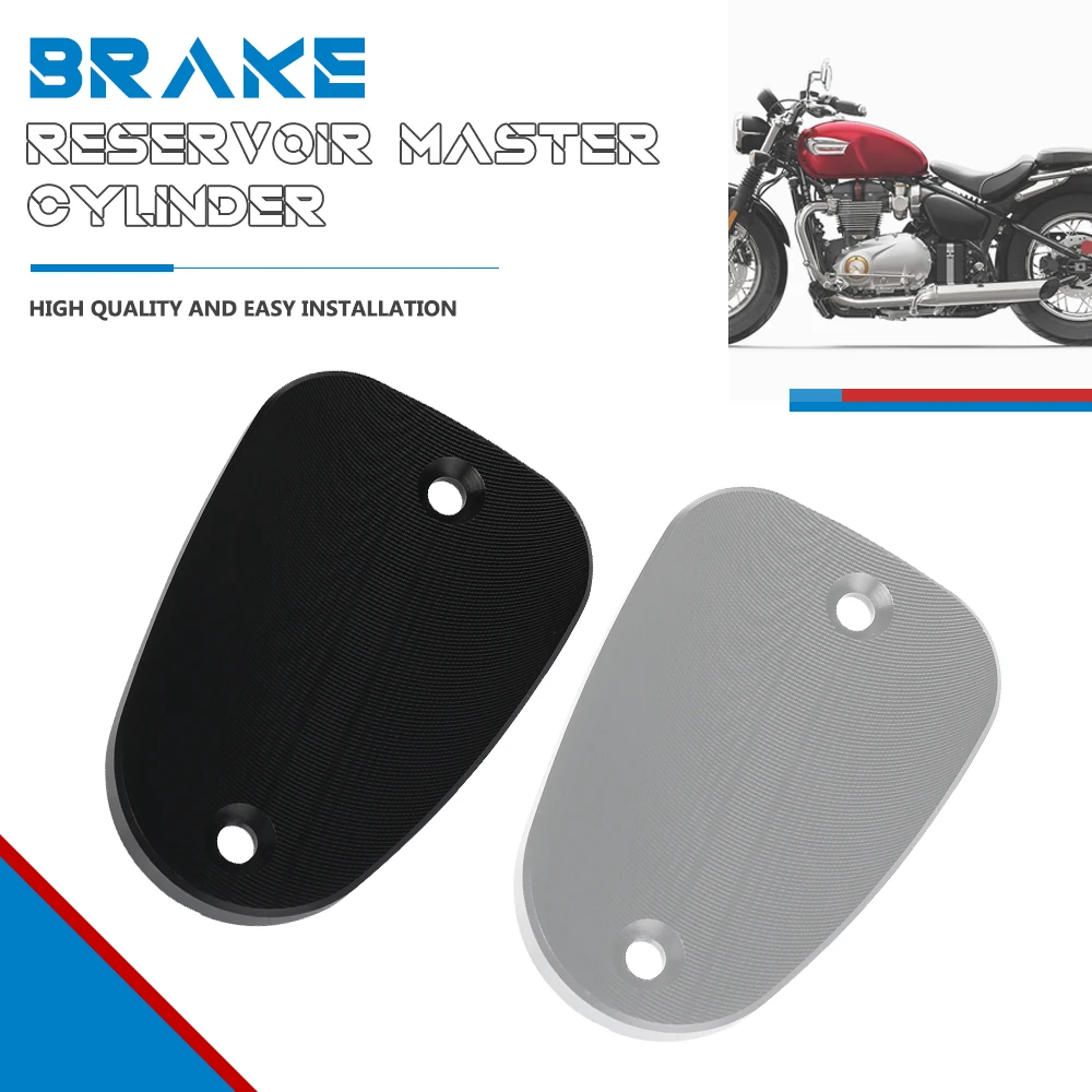 

CNC Front Brake Reservoir Master Cylinder For Bonneville T100 T120 Black America Speedmaster FLUID TANK CAP Cover Protector