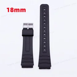 Universal Resin Sport Watch Strap with Pin Buckle - Various Sizes Available (18mm)