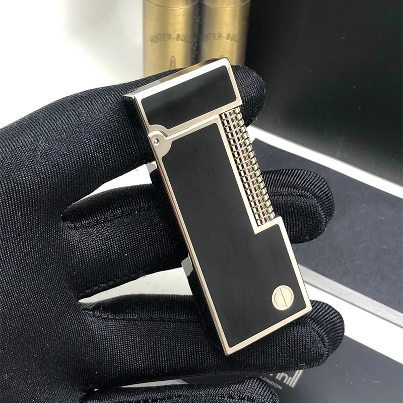 

Light luxury retro bright tone lighter Seiko pure copper windproof inflatable cigarette lighter smoking accessories with box