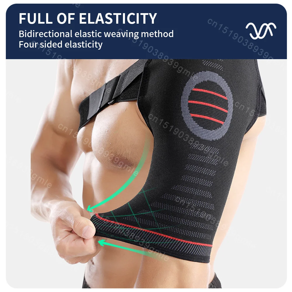 Shoulder Brace Professional Compression Sleeve Joint Sprain Shoulder Pain Relief Bursitis Tendinitis Adjustable Shoulder Support