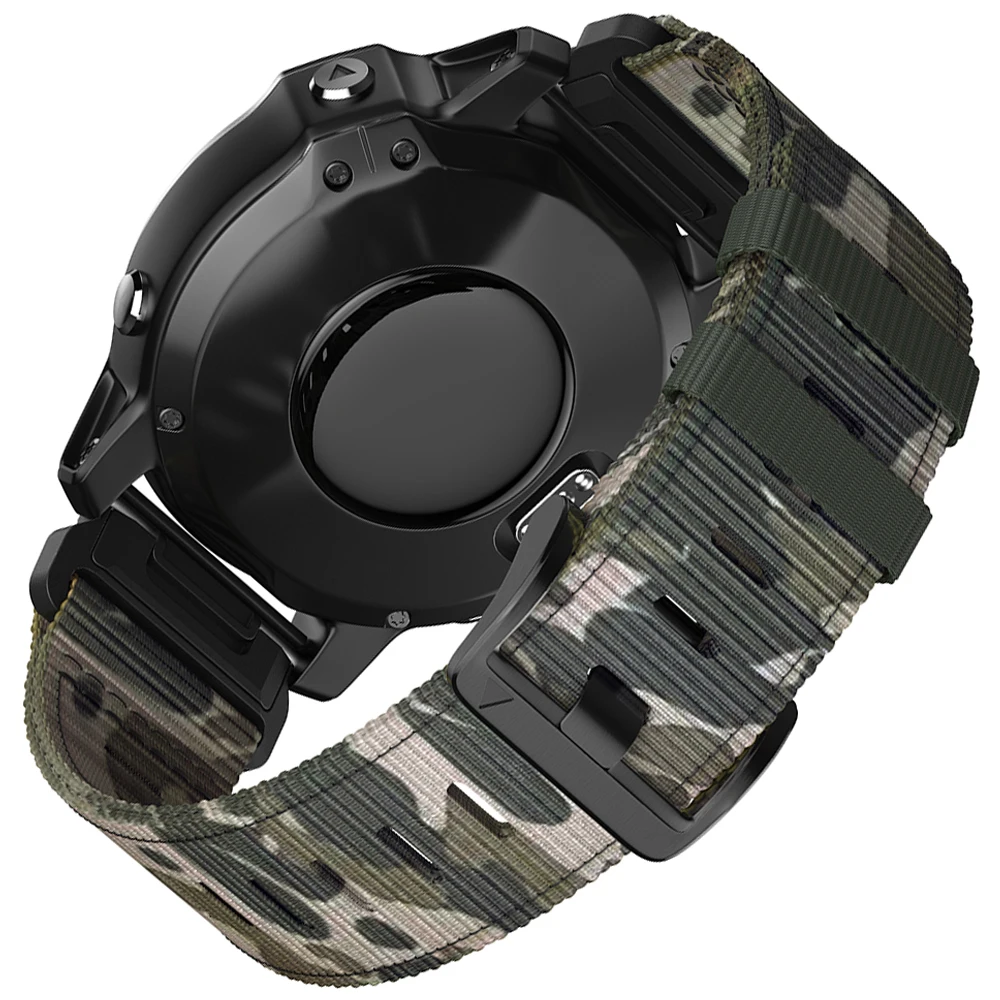 Nylon Quick Fit Sport Watch Band - 22mm/26mm Adjustable Strap