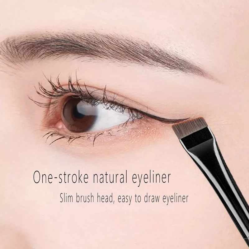 3pcs/set Blade Eyeliner Brush Eyebrow Brush, makeup brush set,makeup brush,makeup tool set,makeup tool