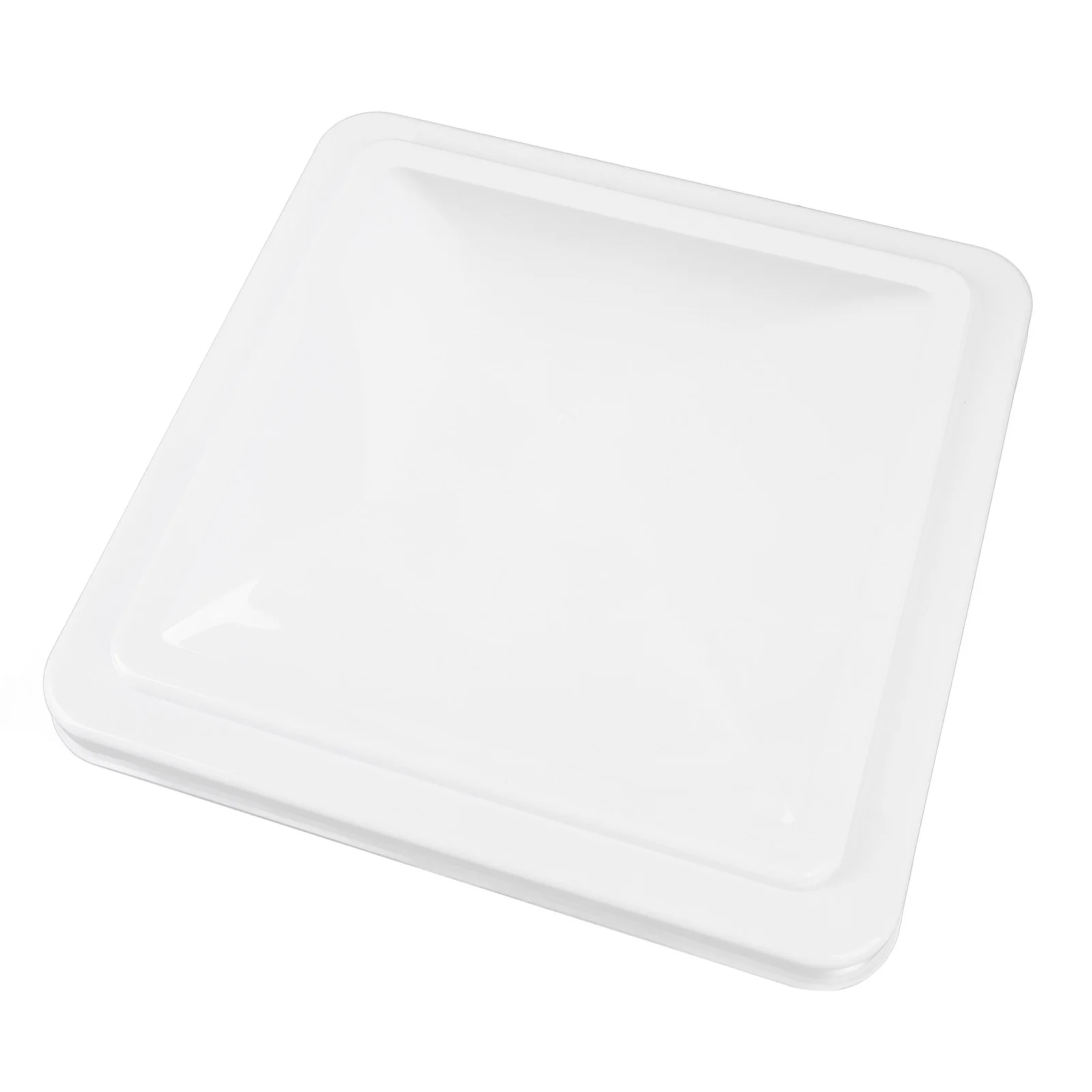 14in RV Roof Vent Cover RV Roof Vent Cover UV Resistant 14 Inch Replacement Vent Lid for Camping Vehicle Trailer Motorhome White