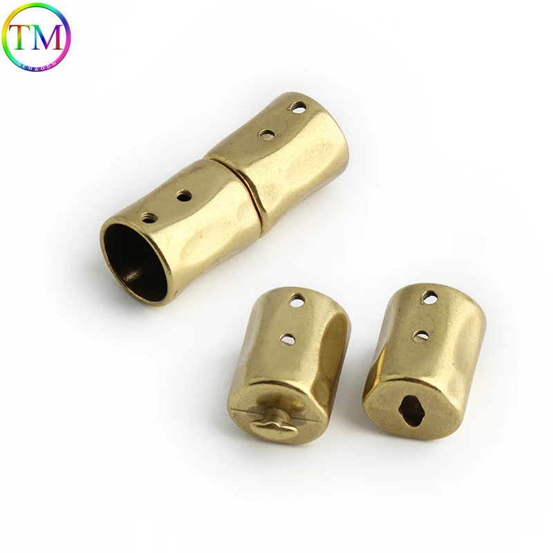 10-50-100PCS Round Shape Metal Buckles Bag Side Clip Bags For Decorative Handbag Purse Leather Handbag Shoulder Connect Buckles
