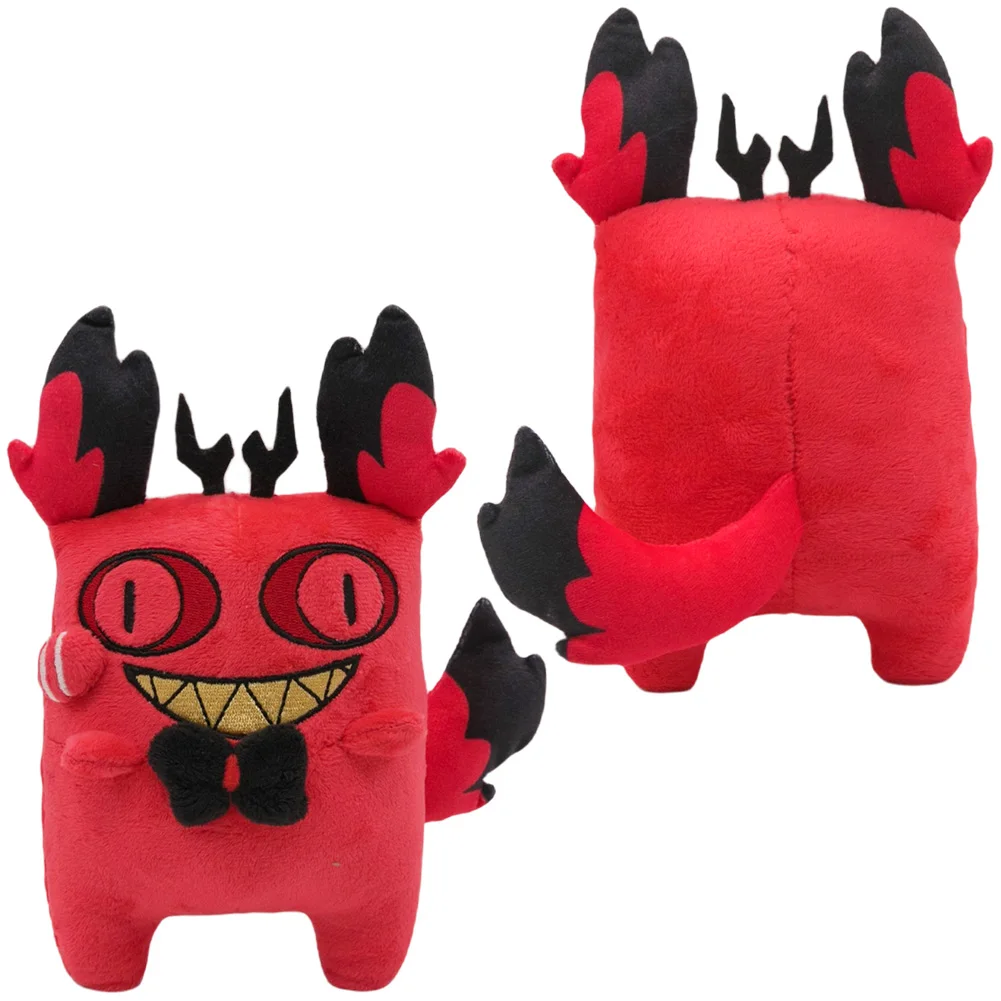 30CM Cursed Cat Alastor Cosplay Plush Plushies Cartoon Hotel Fantasy Props Xmas Birthday Gifts Mascot Costume Halloween Decor plush toy plush doll mascot costume