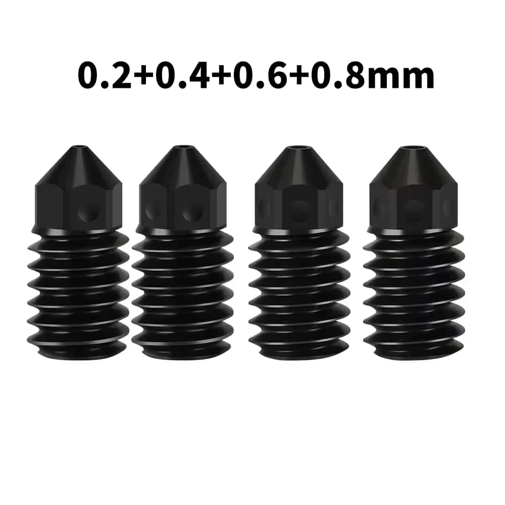 Bambu Lab A1 Mini Hotend Kit with Hardened Steel Nozzles (0.2/0.4/0.6/0.8 MM)